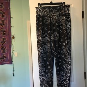 Paisley Harem Pants